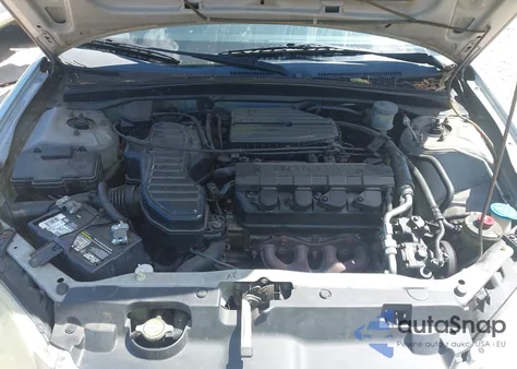 2005 Honda Civic Lx z USA, uszkodzony, nr VIN 2HGES16655H538845